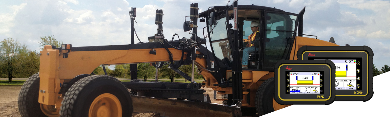 excavator leica
